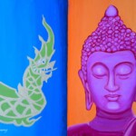 Dragon and Buddha Thai Dragon and Buddha